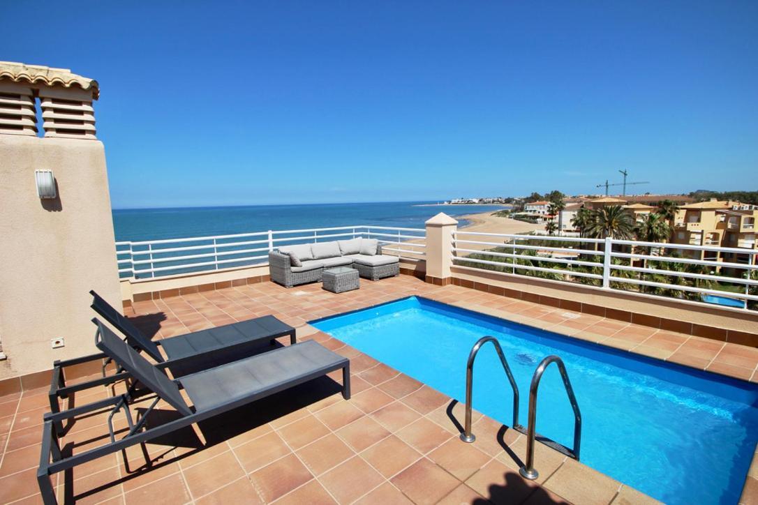 דניה Atico Frontal Al Mar Con Piscina Privada By Homeprive מראה חיצוני תמונה