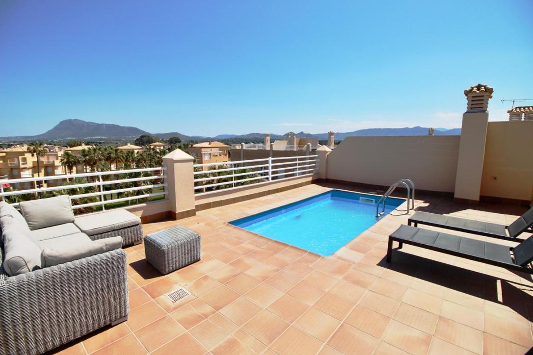 דניה Atico Frontal Al Mar Con Piscina Privada By Homeprive מראה חיצוני תמונה