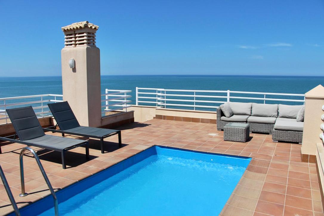 דניה Atico Frontal Al Mar Con Piscina Privada By Homeprive מראה חיצוני תמונה